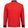 Long Sleeve Polo - red